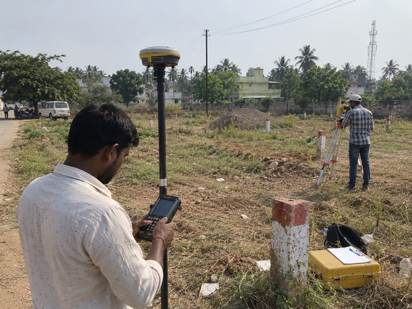Land Survey with GPS